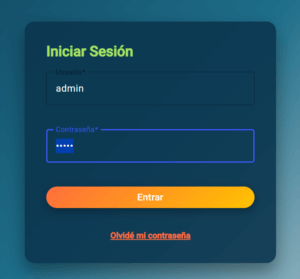 web segura desarrollada en Angular para el frontend y Java Spring Boot en el backend, diseñada para gestionar presupuestos de manera eficiente